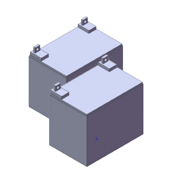 Genie 12V 35Ah Batteries (Pair) for Genie Gate Openers - 113381.0001.S