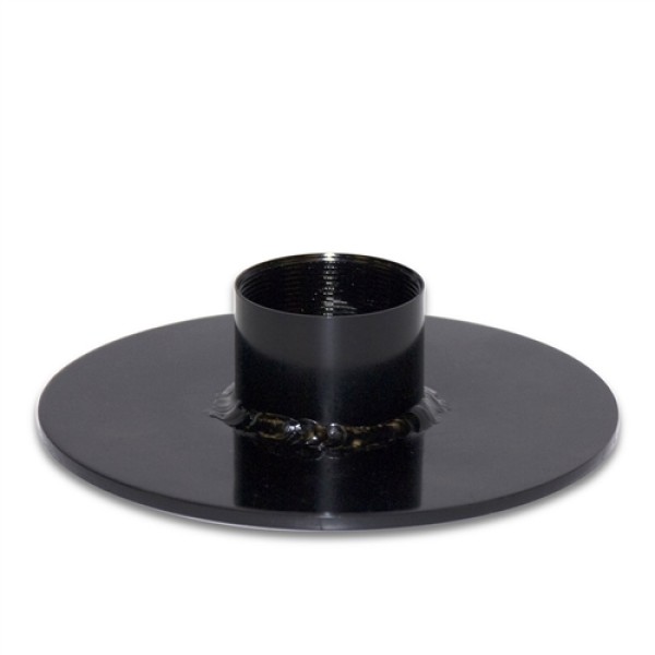 GTO F102 Pedestal Surface Mounting Plate For GTO FM100 Gooseneck Pedestal (Black Powder Coated)