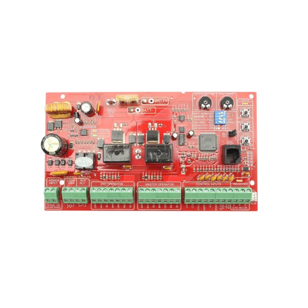 GTO/Linear Pro / Mighty Mule - Red Logic Control Board for MM500 Series with R5040 harness - R4211