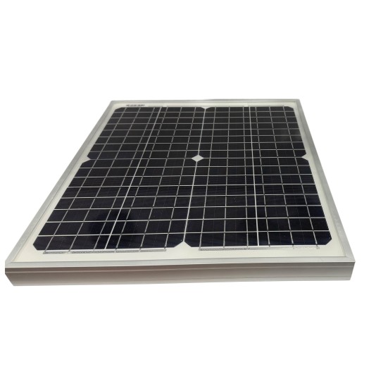 Genie 20W 24V Solar Panel Kit with Adjustable Mounting Bracket - 113409.0001.S