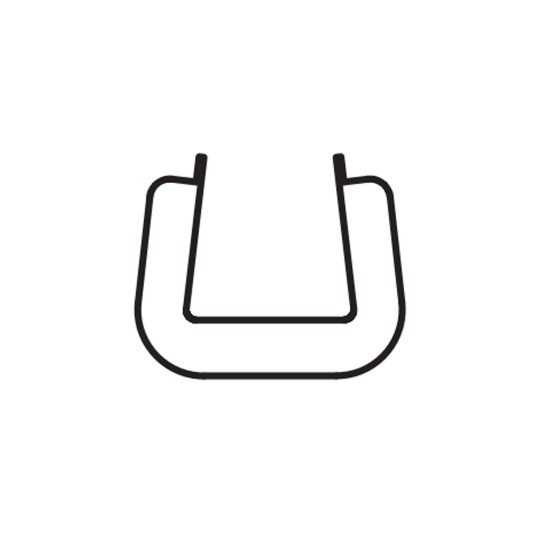 Genie Monitored 5 ft Sensing Edge for 2" Square Gate Posts (10 ft Lead Wire) - 113413.0001.S