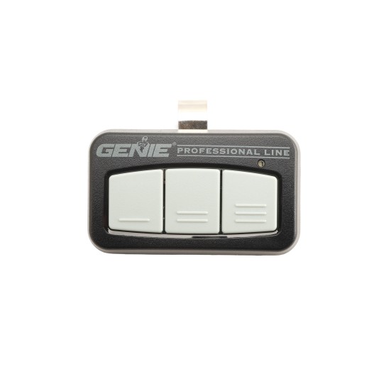 Genie Wireless 3 Button Remote Transmitter for Automatic Door and Gate Openers (Model#G3BT-P)