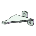 Genie Front Actuator Arm Bracket - 113433.0001.S 