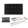Genie 90W Solar Panel Kit (24V with Mount & Charge Controller) - 113456.0001.S