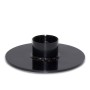 GTO / Linear Pro / Mighty Mule - Pedestal Surface Mounting Plate For GTO FM100 Gooseneck Pedestal (Black Powder Coated) - F102