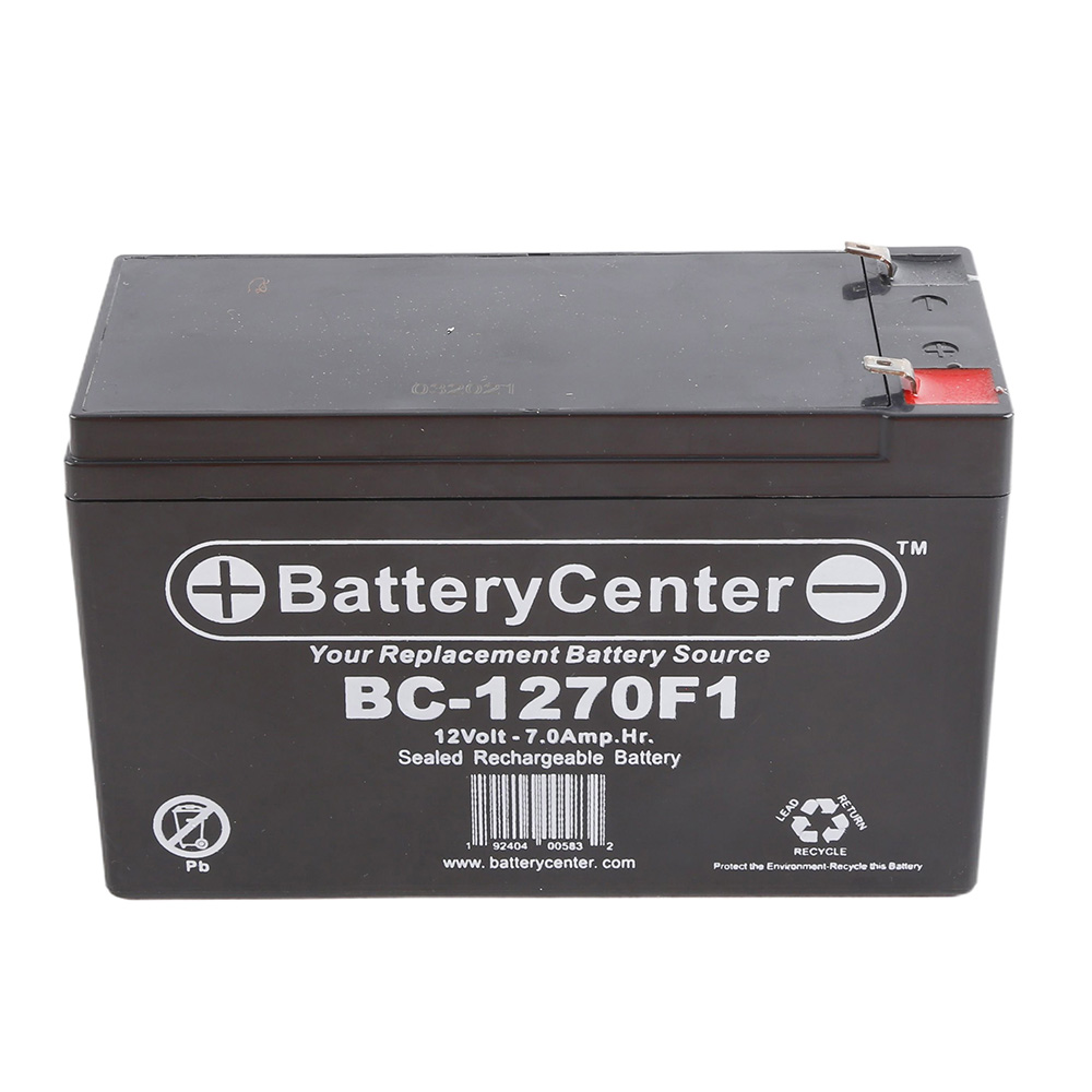 12-Volt 7.0 Amp-Hour Battery