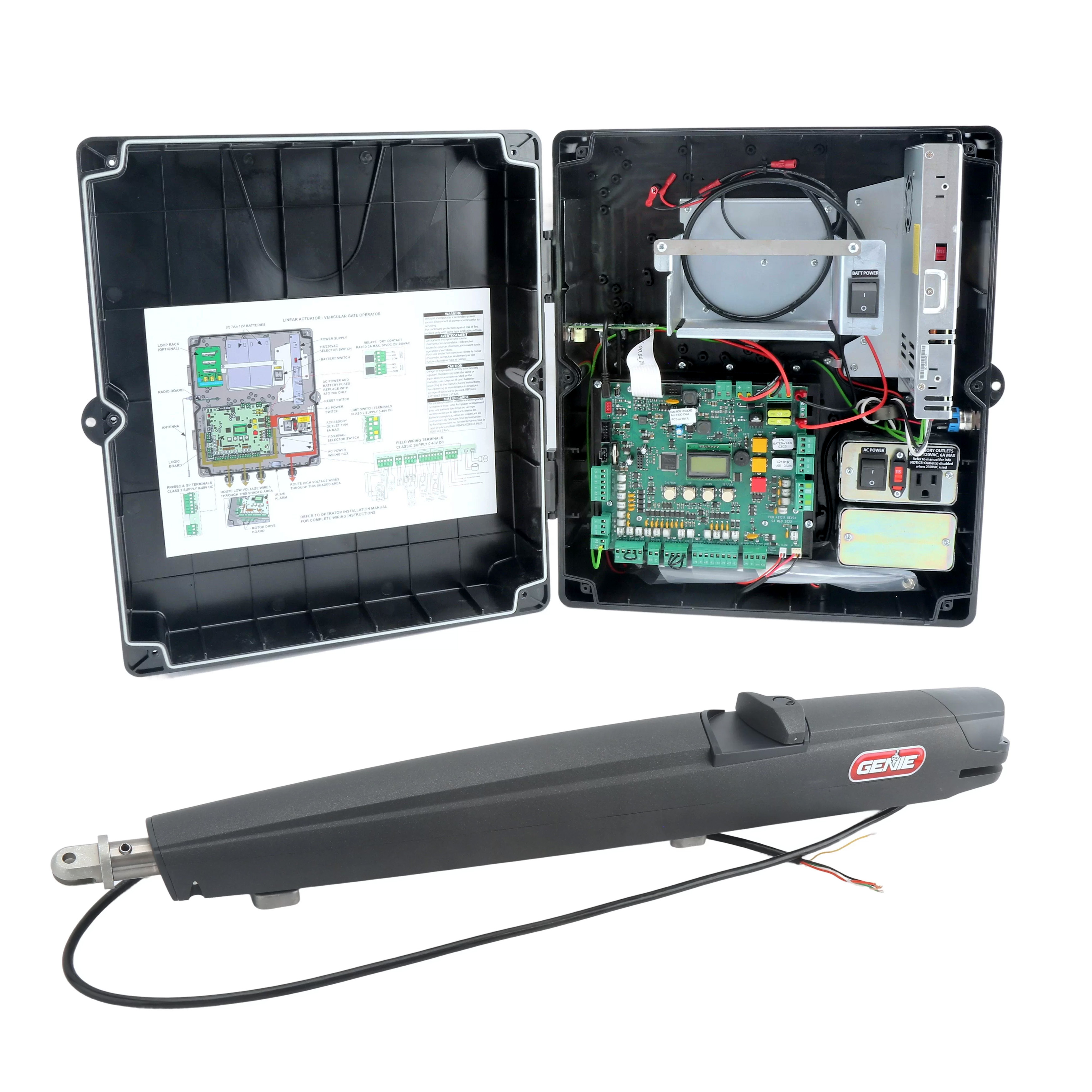 genie swing gate opener kit