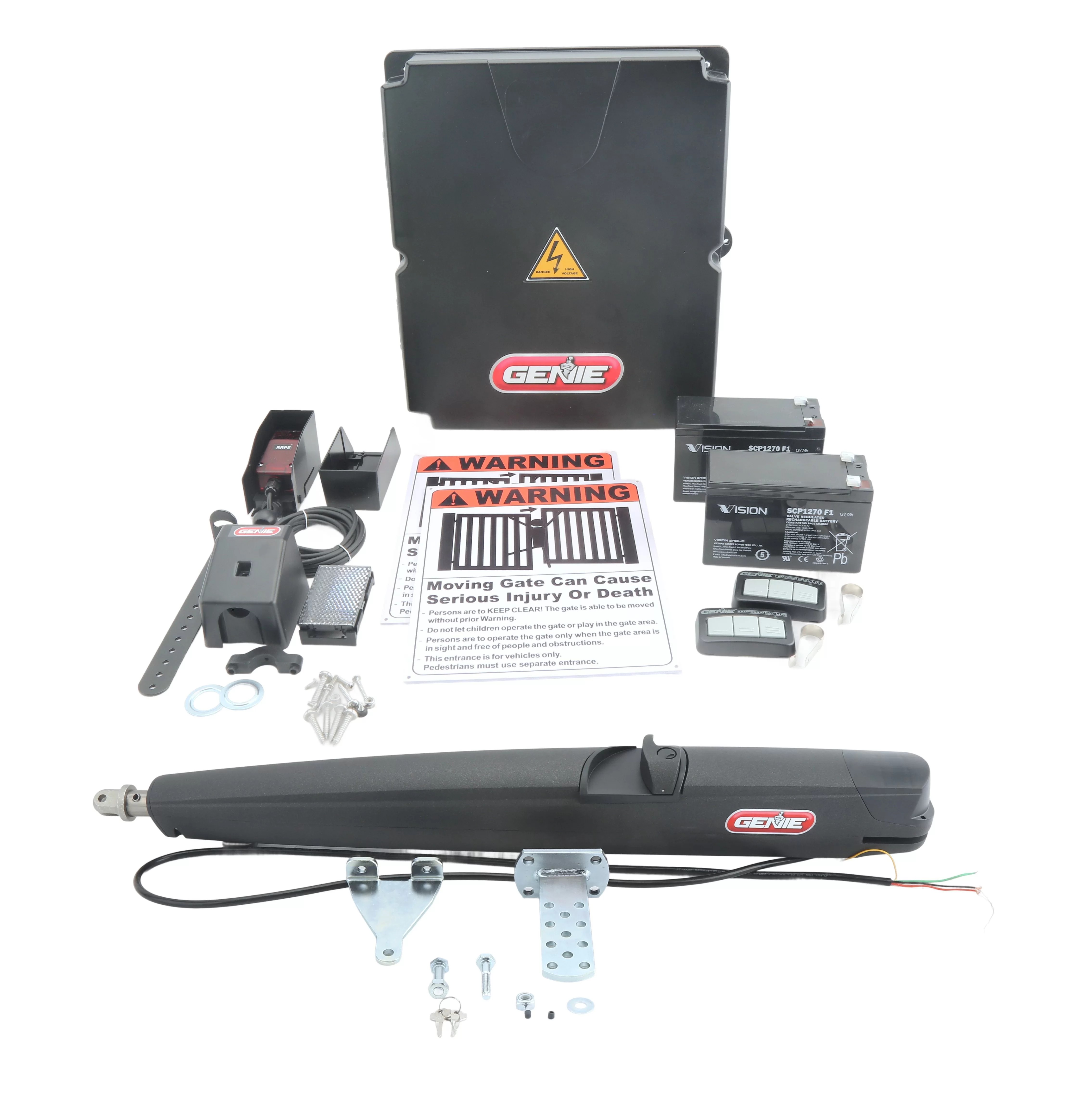 Genie Linear Residential Single Swing Gate Opener (16 ft, 850 lbs.)