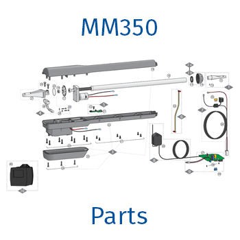 Browse Mighty Mule MM350 Gate Opener Parts